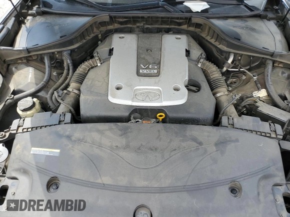 2017 Infiniti Q70 3.7 with VIN JN1BY1AP7HM740431, listed as a Copart auction lot 54449265 with 129,598 mi miles and Salvage title. Bid and sale history available at DreamBid. Image 11.