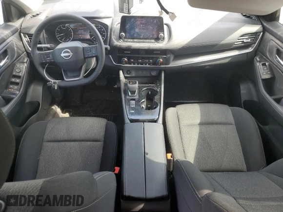 2025 Nissan Rogue SV with VIN 5N1BT3BA4SC804189, listed as a Copart auction lot 51715375 with 2,277 mi miles and Salvage Title. Bid and sale history available at DreamBid. Image 8.