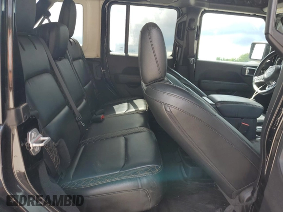 2020 Jeep Wrangler Unlimited Sahara High Altitude with VIN 1C4HJXEG1LW324669, listed as a Copart auction lot 56554095 with 42,098 mi miles and Salvage title. Bid and sale history available at DreamBid. Image 11.