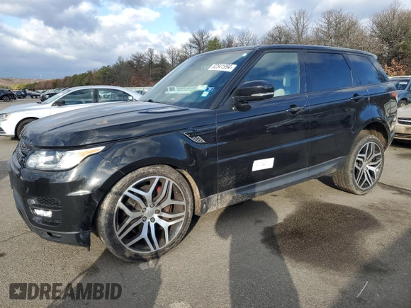 2014 Land Rover Range Rover Sport Autobiography with VIN SALWV2TF5EA374833, listed as a Copart auction lot 82541994 with 53,439 mi miles and Salvage Title. Bid and sale history available at carsss.com. Image 1.