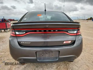 2015 Dodge Dart SXT with VIN 1C3CDFBB0FD253697, listed as a Copart auction lot 63331215 with 43,467 mi miles and Salvage title. Bid and sale history available at DreamBid. Image 6.