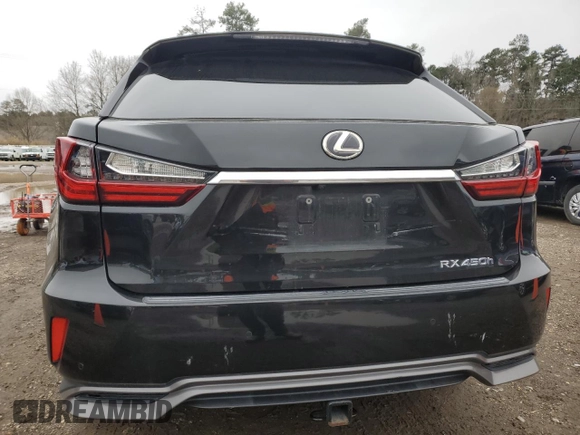 2017 Lexus RX with VIN 2T2BGMCA9HC015366, listed as a Copart auction lot 45694975 with 63,187 mi miles and Salvage Title. Bid and sale history available at carsss.com. Image 6.
