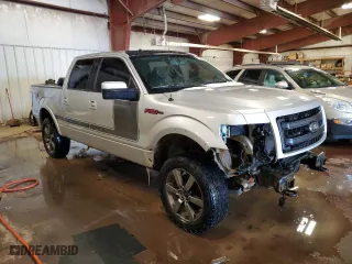 2013 Ford F-150 XL with VIN 1FTFW1ET0DFA89413, listed as a Copart auction lot 45483955 with 181,722 mi miles and Salvage Title. Bid and sale history available at carsss.com. Image 4.
