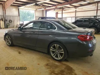 2018 BMW 4 Series 430i with VIN WBA4Z1C57JEC59478, listed as a Copart auction lot 59487625 with 134,601 mi miles and Salvage title. Bid and sale history available at DreamBid. Image 2.