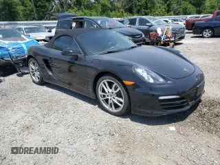 2013 Porsche Boxster with VIN WP0CA2A89DS114504, listed as a Copart auction lot 53711015 with 24,203 mi miles and Salvage Title. Bid and sale history available at carsss.com. Image 4.