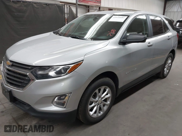 2020 Chevrolet Equinox LS with VIN 2GNAXHEV2L6150150, listed as a IAAI auction lot 41644602 with 100,140 mi miles and . Bid and sale history available at DreamBid. Image 17.