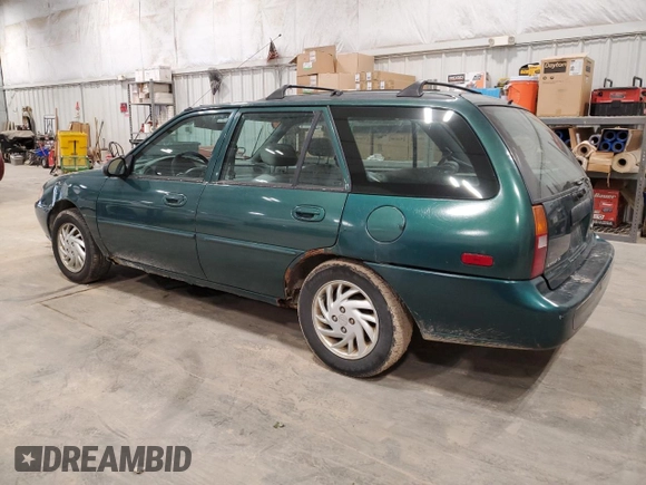 1999 Ford Escort SE with VIN 3FAFP15P7XR115521, listed as a Copart auction lot 89356675 with 184,854 mi miles and Clean Title. Bid and sale history available at carsss.com. Image 2.