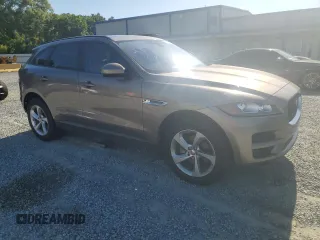 2017 Jaguar F-Pace 20d Premium with VIN SADCJ2BN5HA494574, listed as a Copart auction lot 60292325 with 93,331 mi miles and Salvage title. Bid and sale history available at DreamBid. Image 4.