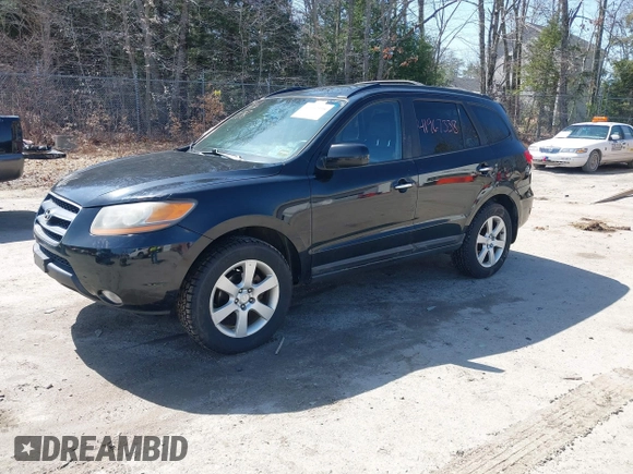 2009 Hyundai Santa Fe SE with VIN 5NMSH73EX9H287717, listed as a IAAI auction lot 41967338 with 179,859 mi miles and . Bid and sale history available at DreamBid. Image 2.