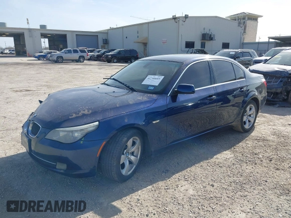 2008 BMW 5 Series 528i with VIN WBANU53568CT17593, listed as a IAAI auction lot 41740603 with 133,673 mi miles and . Bid and sale history available at carsss.com. Image 17.