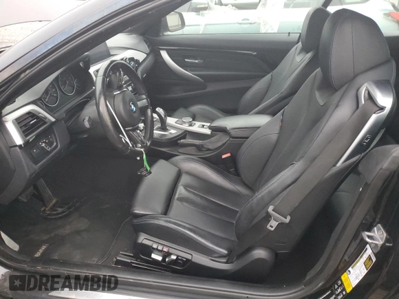 2018 BMW 4 Series 430i xDrive with VIN WBA4Z3C52JEA31741, listed as a Copart auction lot 83832124 with 46,386 mi miles and Salvage Title. Bid and sale history available at DreamBid. Image 7.