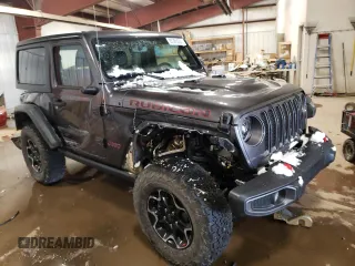 2023 Jeep Wrangler Rubicon with VIN 1C4HJXCG2PW673994, listed as a Copart auction lot 83388024 with 8,418 mi miles and Non repairable. Bid and sale history available at DreamBid. Image 4.