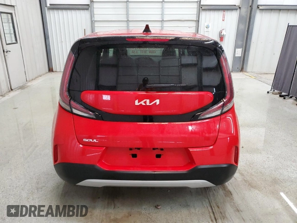 2025 Kia Soul LX with VIN KNDJ23AU5S7248823, listed as a Copart auction lot 53493655 with 13,380 mi miles and Clean Title. Bid and sale history available at carsss.com. Image 6.