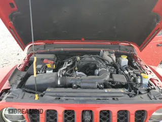 2022 Jeep Gladiator Rubicon with VIN 1C6JJTBGXNL163474, listed as a Copart auction lot 49156285 with 20,347 mi miles and Salvage title. Bid and sale history available at DreamBid. Image 11.
