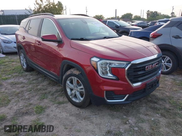 2022 GMC Terrain SLE z VIN 3GKALMEV9NL192735, wystawiony jako IAAI lot #41929320 z przebiegiem Nie podano mil oraz . Historia ofert i sprzedaży dostępna na DreamBid. Obrazek 1.