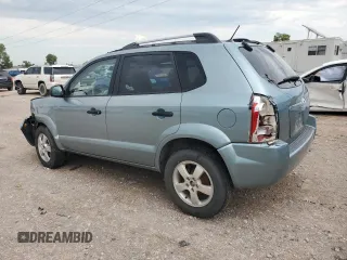 2007 Hyundai Tucson GLS with VIN KM8JM12B27U495748, listed as a Copart auction lot 65995374 with 203,456 mi miles and Salvage Title. Bid and sale history available at carsss.com. Image 2.