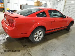 2007 Ford Mustang Deluxe with VIN 1ZVHT80N775202624, listed as a Copart auction lot 62857885 with 154,960 mi miles and Salvage title. Bid and sale history available at DreamBid. Image 3.
