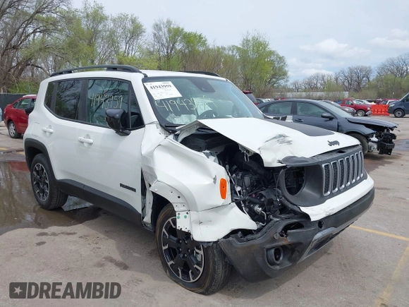 2023 Jeep Renegade Upland with VIN ZACNJDB18PPP66320, listed as a IAAI auction lot 41943959 with 30,804 mi miles and . Bid and sale history available at DreamBid. Image 6.