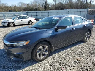 2020 Honda Insight EX with VIN 19XZE4F58LE002710, listed as a Copart auction lot 45952345 with 19321 miles and Salvage Title. Bid and sale history available at carsss.com. Image 1.