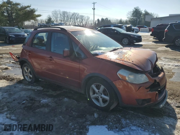 2007 Suzuki SX4 with VIN JS2YB413875111377, listed as a Copart auction lot 87966895 with 144,719 mi miles and Salvage Title. Bid and sale history available at DreamBid. Image 4.