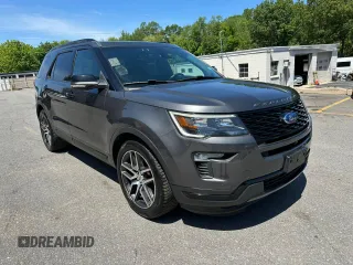 2018 Ford Explorer Sport с VIN 1FM5K8GT3JGA38891, выставлен на аукционе Copart как лот 59741985 с пробегом 119 724 миль миль и Чистый • Clean title. История ставок и продаж доступна на DreamBid. Изображение 4.