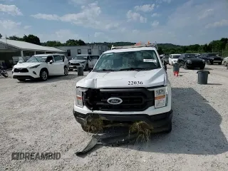 2022 Ford F-150 XL with VIN 1FTFX1E57NKD05538, listed as a Copart auction lot 58801425 with 53,392 mi miles and Salvage title. Bid and sale history available at DreamBid. Image 13.