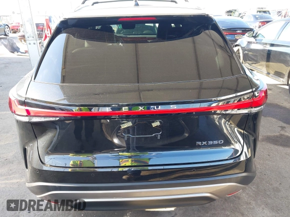 2024 Lexus RX 350 with VIN 2T2BAMBA6RC026443, listed as a IAAI auction lot 41975224 with 7,244 mi miles and . Bid and sale history available at DreamBid. Image 17.