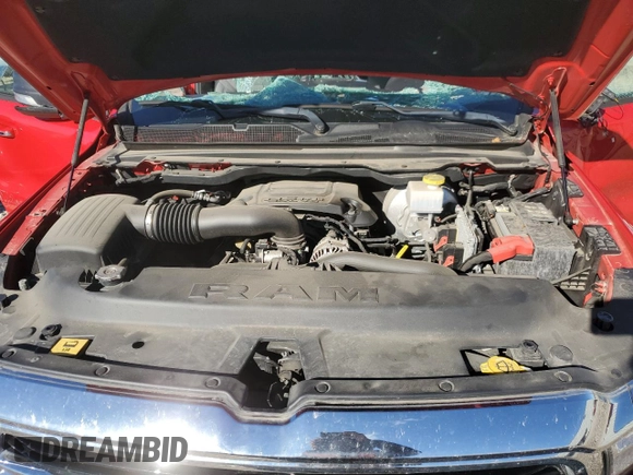 2020 Ram 1500 Big Horn with VIN 1C6SRFBT7LN130106, listed as a Copart auction lot 76715524 with 66,335 mi miles and Salvage Title. Bid and sale history available at carsss.com. Image 12.