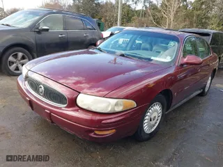 2001 Buick LeSabre Limited with VIN 1G4HR54K71U205841, listed as a IAAI auction lot 41423226 with 1 mi miles. Bid and sale history available at carsss.com. Image 2.