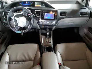 2014 Honda Civic Sedan EX-L with VIN 19XFB2F96EE256955, listed as a Copart auction lot 49251715 with 27,836 mi miles and Salvage Title. Bid and sale history available at carsss.com. Image 8.