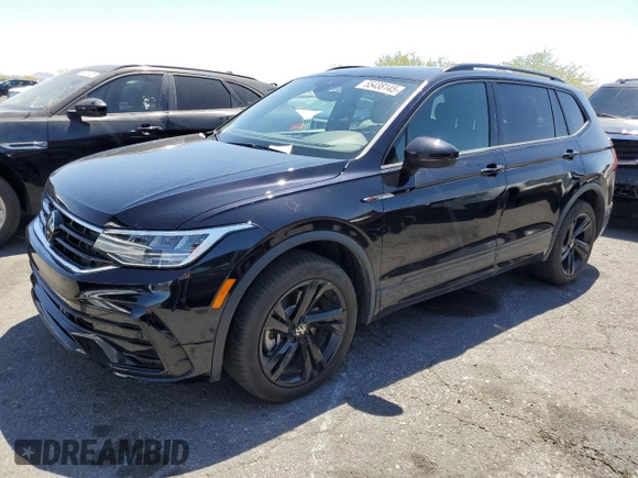 2024 Volkswagen Tiguan SE R-Line Black с VIN 3VV8B7AX6RM170005, выставлен на аукционе Copart как лот 55438145 с пробегом 14 149 миль миль и Списание • Salvage title. История ставок и продаж доступна на DreamBid. Изображение 1.