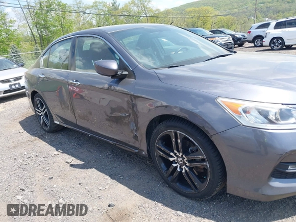 2016 Honda Accord Sport with VIN 1HGCR2F50GA192043, listed as a IAAI auction lot 42166241 with 141,973 mi miles and . Bid and sale history available at DreamBid. Image 6.