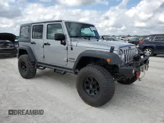 2018 Jeep Wrangler JK Unlimited Sport S with VIN 1C4BJWDG9JL860379, listed as a Copart auction lot 45628665 with 55,515 mi miles and Non Repairable. Bid and sale history available at carsss.com. Image 4.