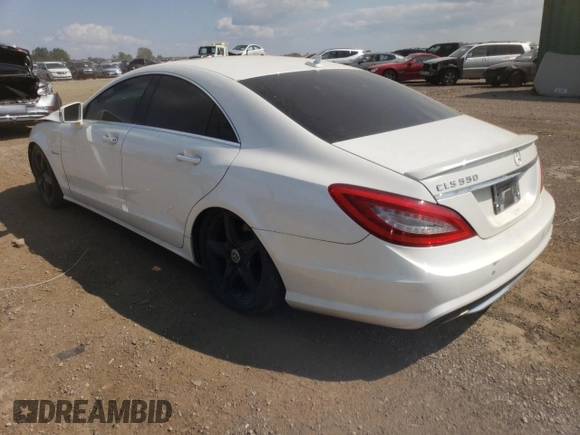 2012 Mercedes-Benz CLS-Class CLS 550 with VIN WDDLJ9BB3CA032264, listed as a Copart auction lot 67715344 with 0 mi miles and Salvage Title. Bid and sale history available at carsss.com. Image 2.