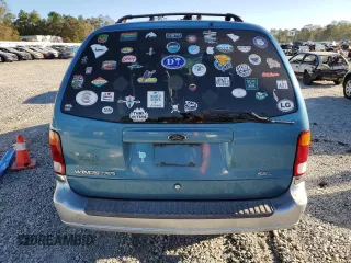 2002 Ford Windstar SEL with VIN 2FMZA53402BA36672, listed as a Copart auction lot 74602574 with 145,509 mi miles and Salvage Title. Bid and sale history available at carsss.com. Image 6.