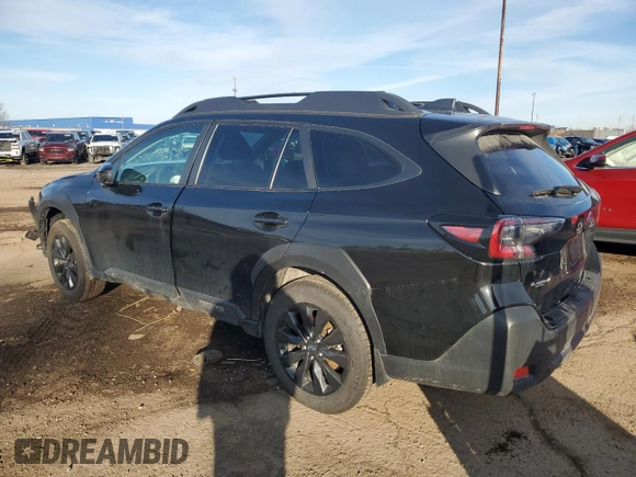 2024 Subaru Outback Onyx with VIN 4S4BTALC3R3260623, listed as a Copart auction lot 50547875 with 9,998 mi miles and Salvage title. Bid and sale history available at DreamBid. Image 2.
