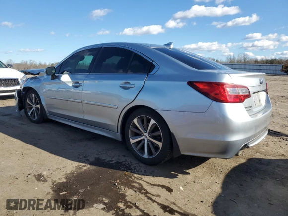2017 Subaru Legacy Limited with VIN 4S3BNEN69H3066903, listed as a Copart auction lot 85290014 with 83,249 mi miles and Salvage Title. Bid and sale history available at carsss.com. Image 2.