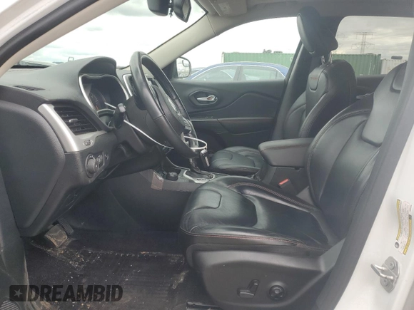 2016 Jeep Cherokee Trailhawk with VIN 1C4PJMBS8GW359461, listed as a Copart auction lot 57950705 with 146,124 mi miles and Salvage title. Bid and sale history available at DreamBid. Image 7.