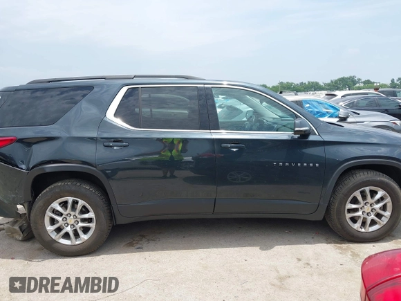2020 Chevrolet Traverse LT Cloth with VIN 1GNERGKW7LJ173784, listed as a IAAI auction lot 42319473 with 72,504 mi miles and . Bid and sale history available at DreamBid. Image 13.