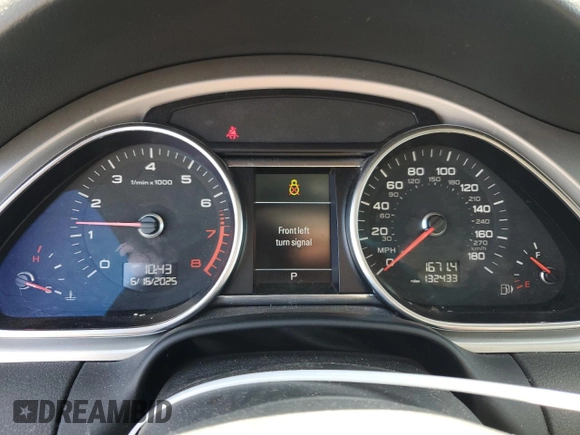 2013 Audi Q7 Premium Plus z VIN WA1LGAFE1DD008683, wystawiony jako Copart lot #60854845 z przebiegiem 132 433 mil mil oraz Szkoda całkowita • Salvage title. Historia ofert i sprzedaży dostępna na DreamBid. Obrazek 9.
