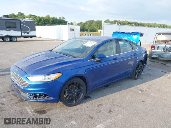 2018 Ford Fusion SE with VIN 3FA6P0HD7JR284151, listed as a IAAI auction lot 40269413 with 105,222 mi miles. Bid and sale history available at carsss.com. Image 17.