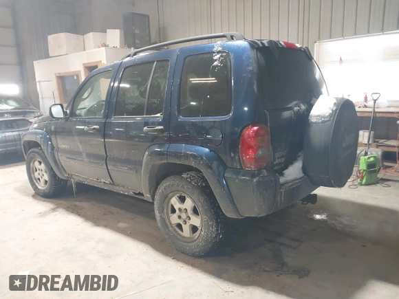 2004 Jeep Liberty Limited with VIN 1J4GL58K44W161408, listed as a IAAI auction lot 41585222 with 208,194 mi miles. Bid and sale history available at carsss.com. Image 3.