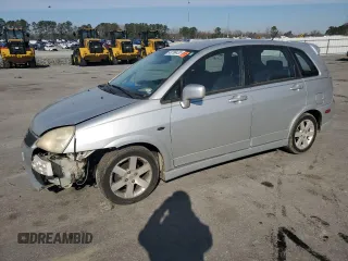 2005 Suzuki Aerio SX with VIN JS2RC61H755303931, listed as a Copart auction lot 46796435 with 91,524 mi miles and Salvage Title. Bid and sale history available at DreamBid. Image 1.
