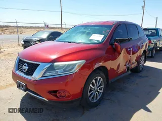 2013 Nissan Pathfinder SV with VIN 5N1AR2MN0DC604756, listed as a IAAI auction lot 41743941 with 87,143 mi miles. Bid and sale history available at carsss.com. Image 17.