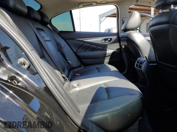 2019 Infiniti Q50 3.0t LUXE with VIN JN1EV7AP4KM543314, listed as a Copart auction lot 49647465 with 63,189 mi miles and Salvage Title. Bid and sale history available at carsss.com. Image 11.