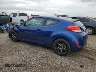 2017 Hyundai Veloster Value Edition with VIN KMHTC6ADXHU321696, listed as a Copart auction lot 45550025 with 188,063 mi miles and Salvage Title. Bid and sale history available at carsss.com. Image 2.