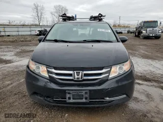2015 Honda Odyssey EX-L with VIN 5FNRL5H67FB114687, listed as a Copart auction lot 51413005 with 90,621 mi miles and Salvage Title. Bid and sale history available at carsss.com. Image 5.