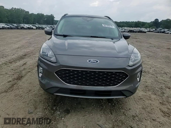 2021 Ford Escape SEL with VIN 1FMCU9H68MUB09069, listed as a Copart auction lot 58760215 with 27,694 mi miles and Salvage title. Bid and sale history available at DreamBid. Image 14.