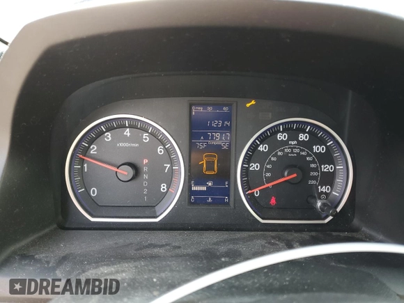 2010 Honda CR-V EX with VIN 5J6RE4H53AL006983, listed as a Copart auction lot 47590775 with 112,314 mi miles and Salvage Title. Bid and sale history available at DreamBid. Image 9.
