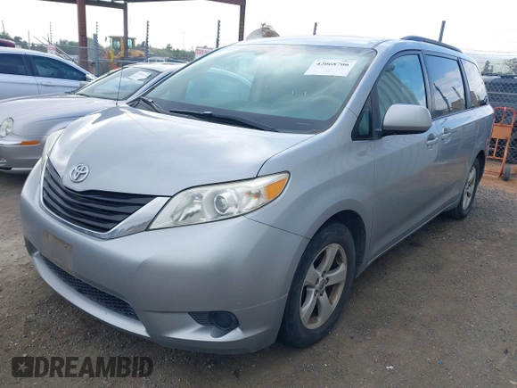 2012 Toyota Sienna LE AAS with VIN 5TDKK3DC1CS193107, listed as a IAAI auction lot 42068706 with 106,930 mi miles and . Bid and sale history available at DreamBid. Image 17.